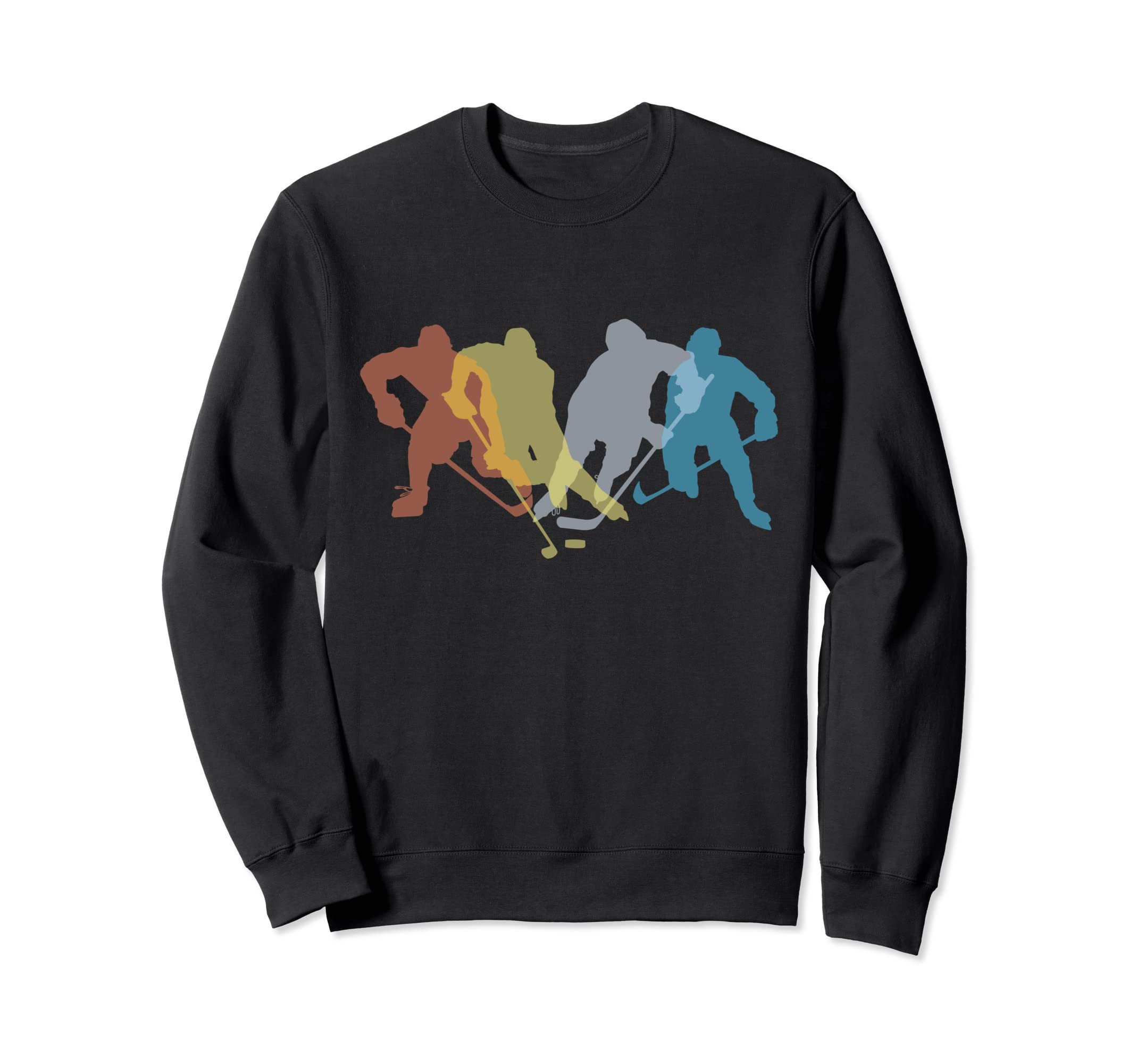 Ice Hockey Puck Penalty Box Winter Sweatshirt - Unique Graphic Men Women