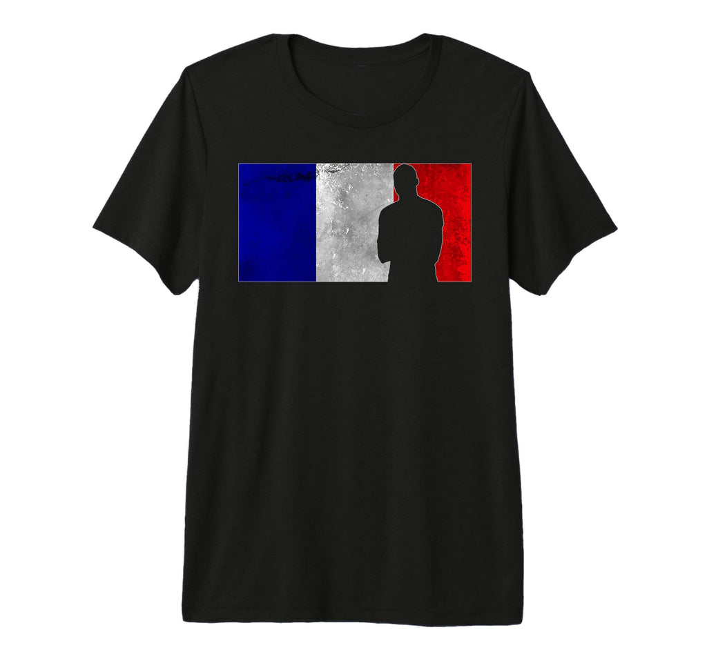 Usa World Football 26 France Team T-Shirt - Graphic Print Men Women