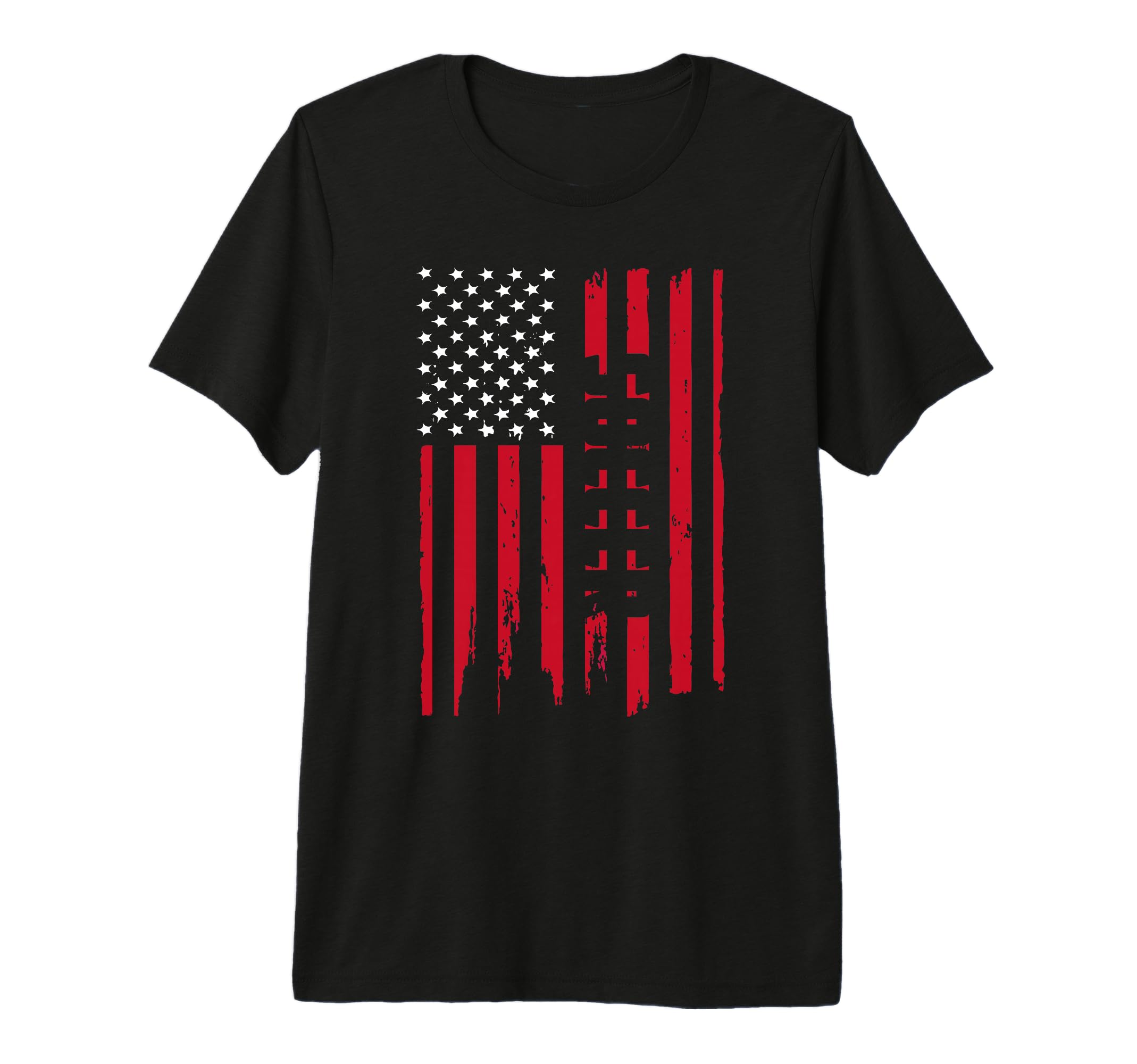 Us Flag Soccer Sport Soccer Player T-Shirt - Aesthetic Graphic Unisex