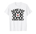Groovy Soccer Soccer Game Day Vibes T-Shirt - Streetwear Style Men Women