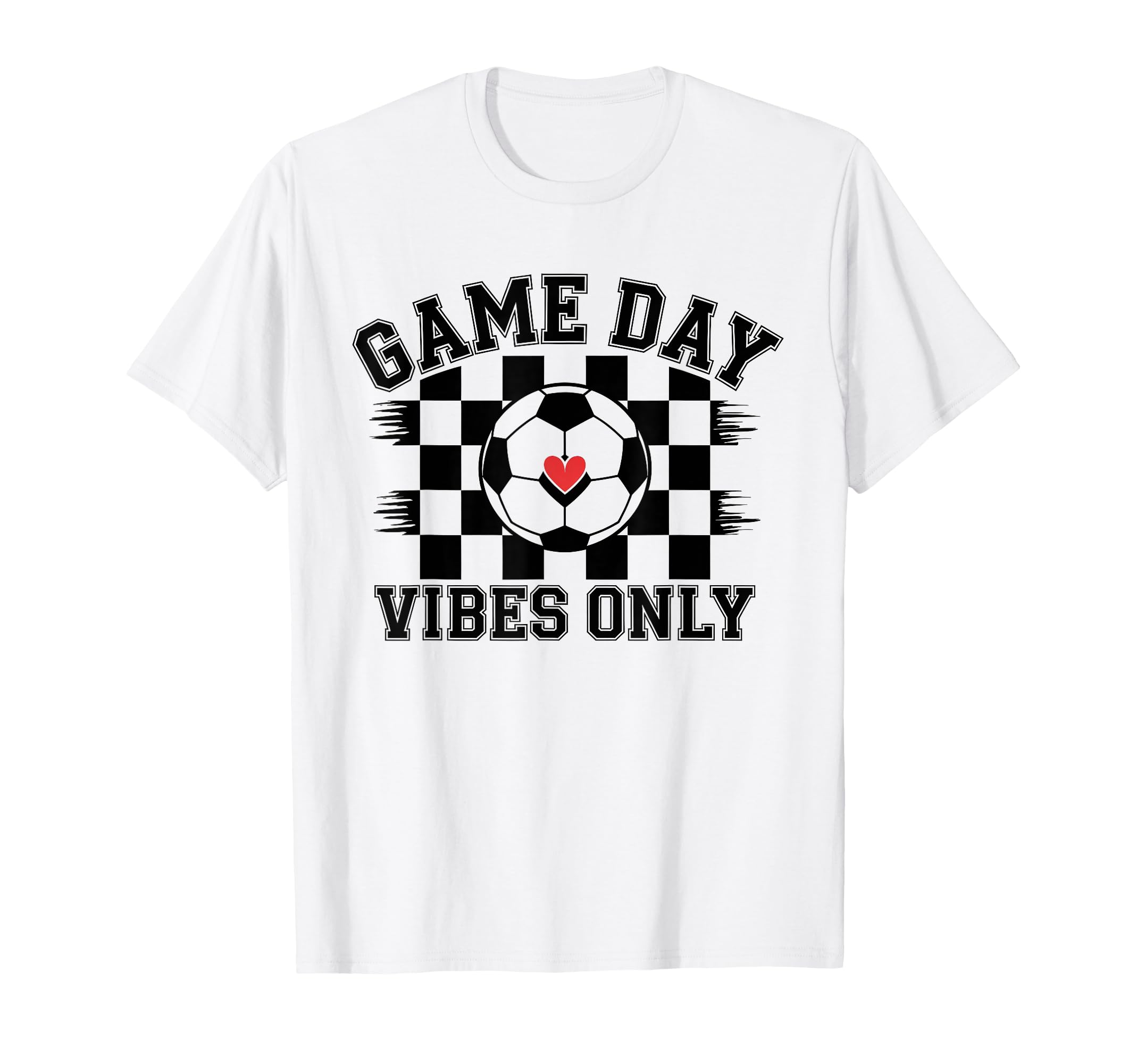 Groovy Soccer Soccer Game Day Vibes T-Shirt - Streetwear Style Men Women