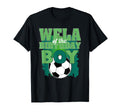 Wela Birthday Soccer Group Family T-Shirt - Fun Novelty Design Unisex