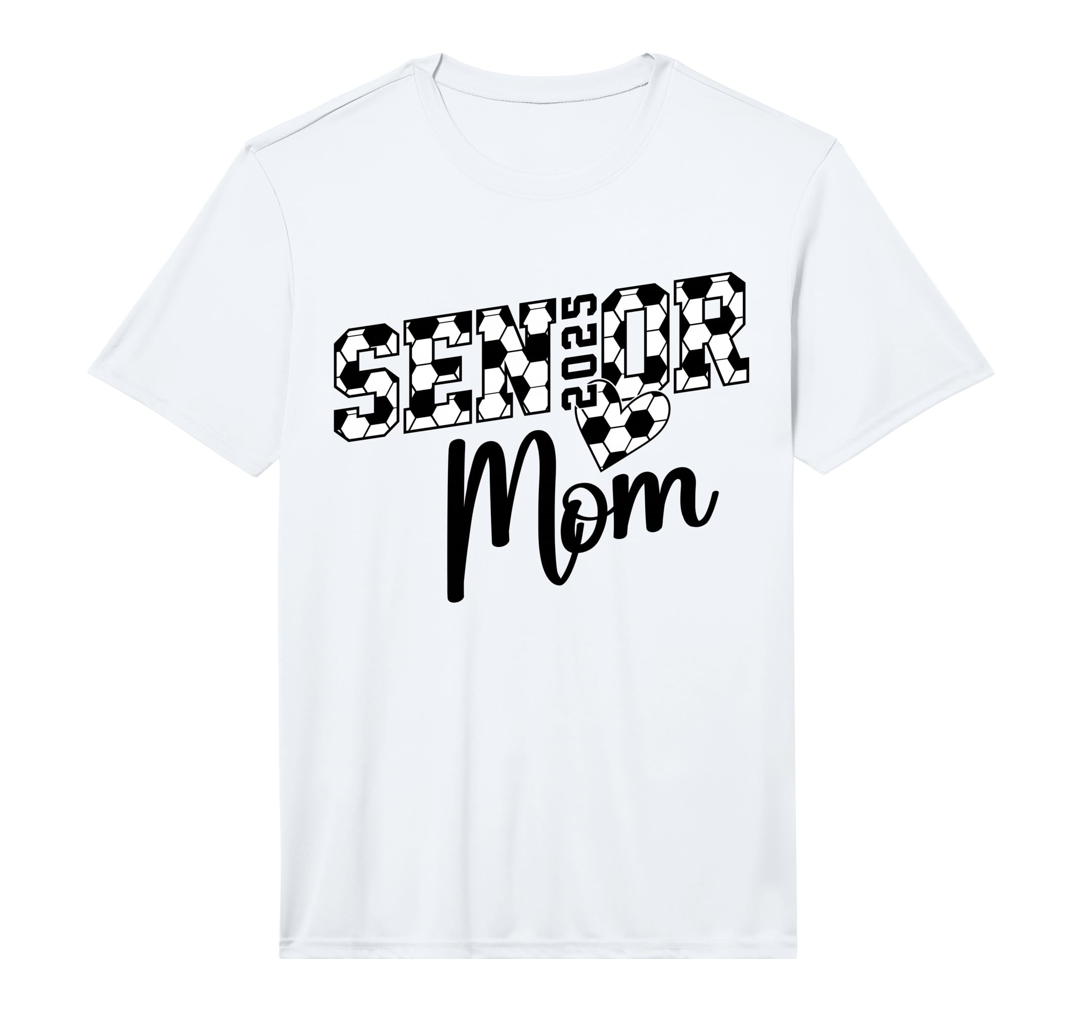 Proud Mom Soccer Senior Class 2025 T-Shirt - Trendy Graphic for Adults