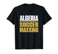 Algeria Soccermaxxing Soccer Fan T-Shirt - Aesthetic Graphic for Adults