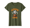 Soccer Before Coffee Funny Sports Fan T-Shirt - Trendy Graphic Men Women