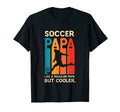 Soccer Art Cooler Papa Art T-Shirt - Unique Graphic Unisex