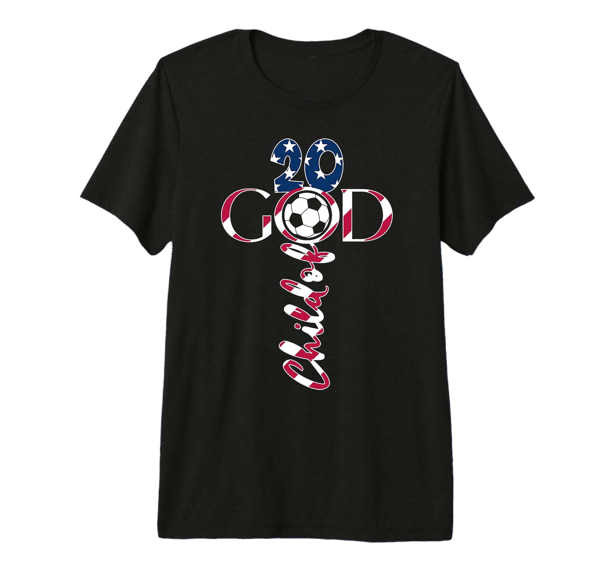 Jesus 20 Years Child God Soccer 20Th T-Shirt - Aesthetic Graphic Men Women