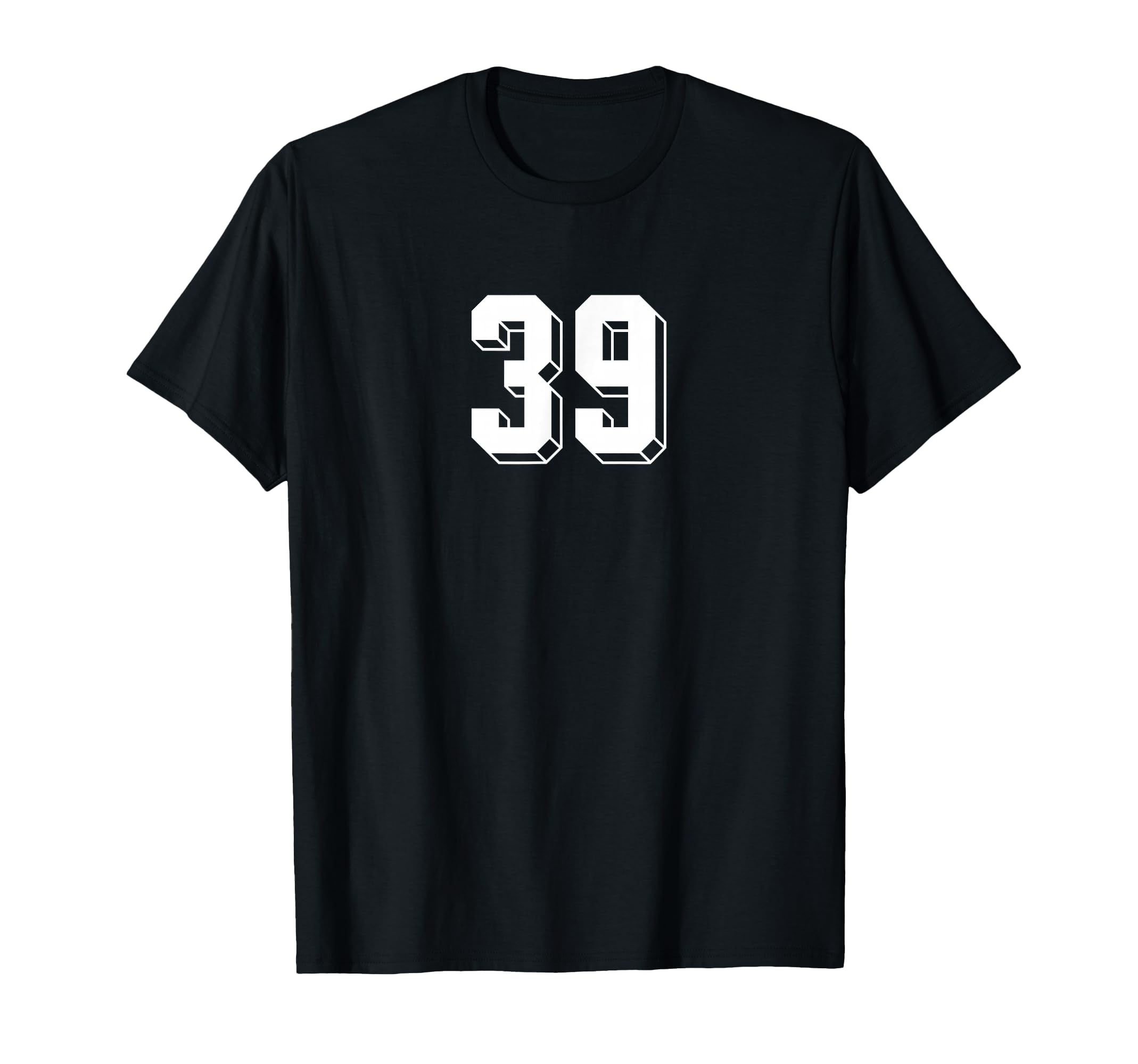 Number 39 80S 90S Soccer Team Jersey T-Shirt - Trendy Graphic Men Women