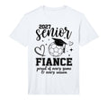 2027 Senior Soccer Fiance Proud Family T-Shirt - Streetwear Style Unisex
