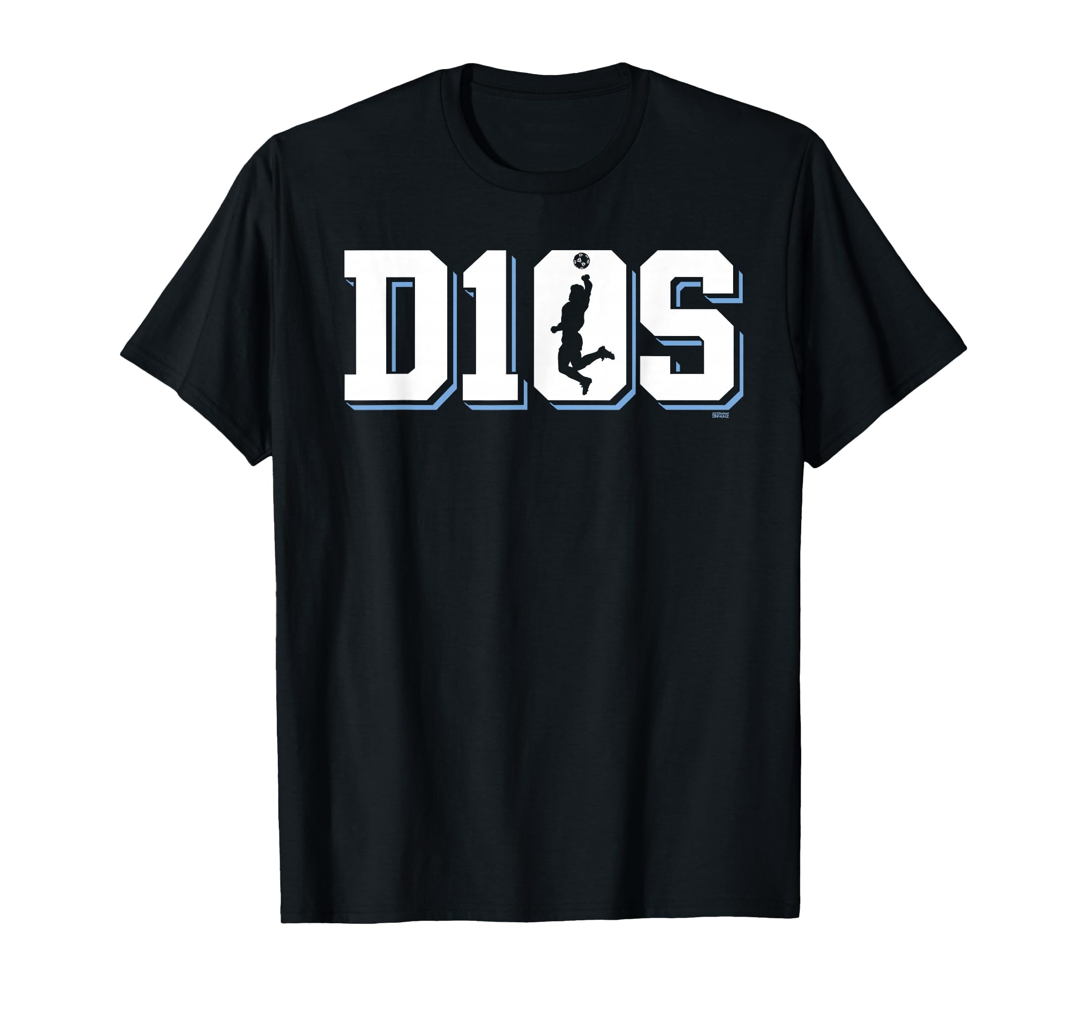 D10S Diego Maradona Hand God Soccer T-Shirt - Fun Novelty Design Unisex