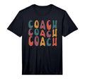 Mens Coach Groovy Colorful Coaching T-Shirt - Casual Everyday Wear Unisex