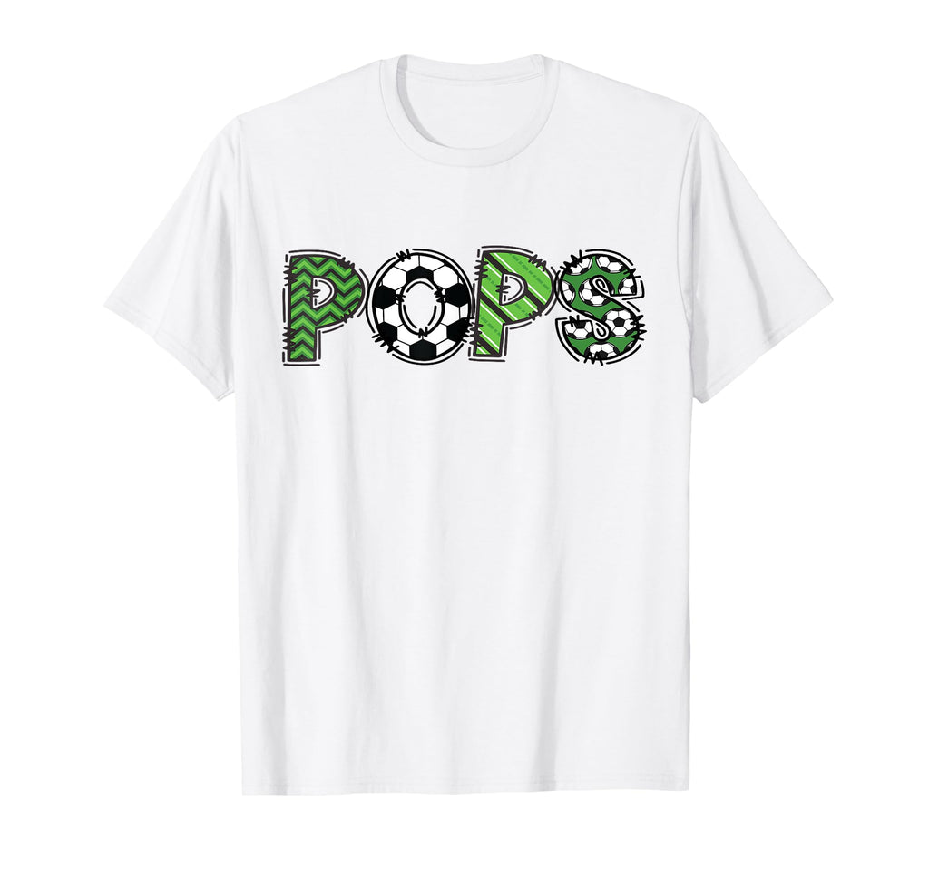 Soccer Pops Birthday Soccer Player Bday T-Shirt - Streetwear Style Unisex
