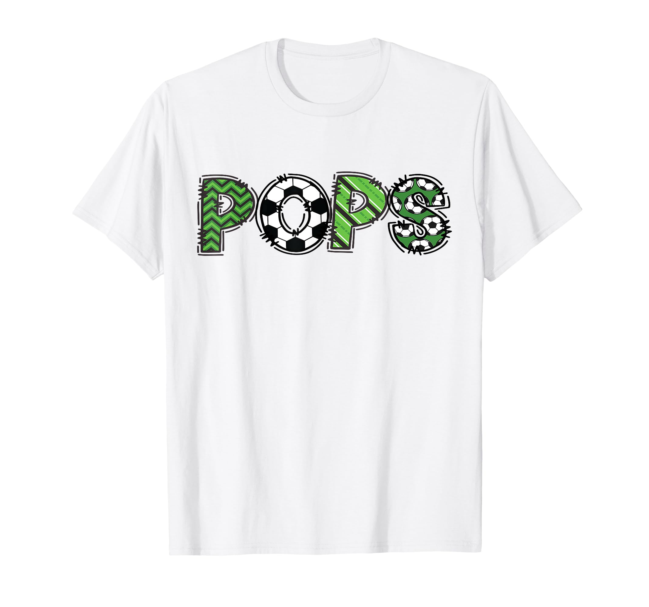 Soccer Pops Birthday Soccer Player Bday T-Shirt - Streetwear Style Unisex