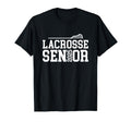Class 2025 Lacrosse Senior Night T-Shirt - Fun Novelty Design for Adults