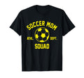 Soccer Mom Squad Gifts T-Shirt - Casual Everyday Wear Unisex