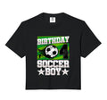 Soccer Birthday Party 4Th Birthday 4 Years T-Shirt - Graphic Print Unisex
