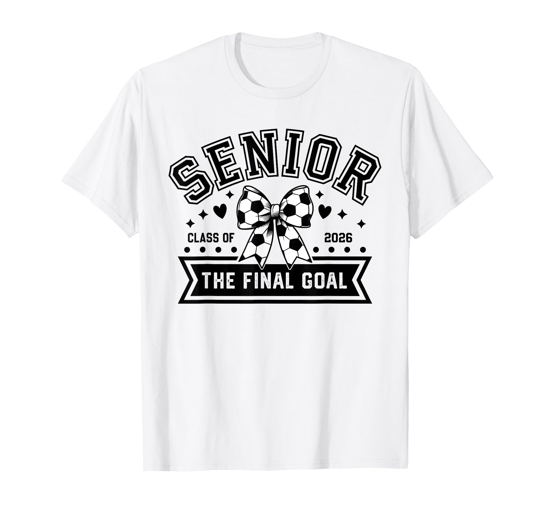 Senior Soccer Class 2026 Soccer T-Shirt - Trendy Graphic for Adults