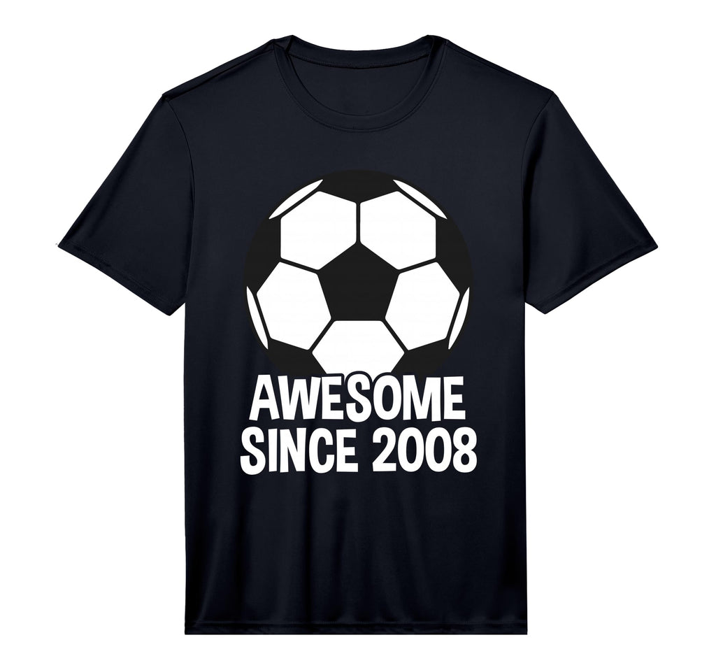 Mens Awesome Since 2008 18Th Birthday T-Shirt - Trendy Graphic for Adults