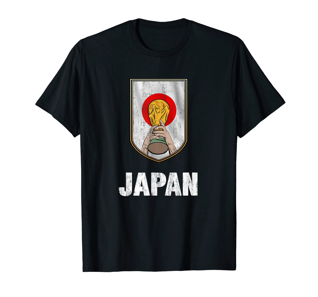 Japan Soccer Support Team Football T-Shirt - Fun Novelty Design Unisex