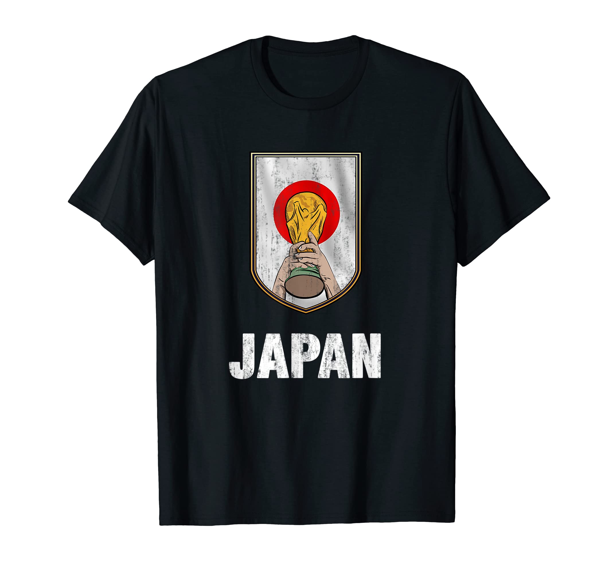 Japan Soccer Support Team Football T-Shirt - Fun Novelty Design Unisex