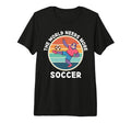 Sloth World Needs More Soccer Soccer T-Shirt - Minimalist Print Unisex