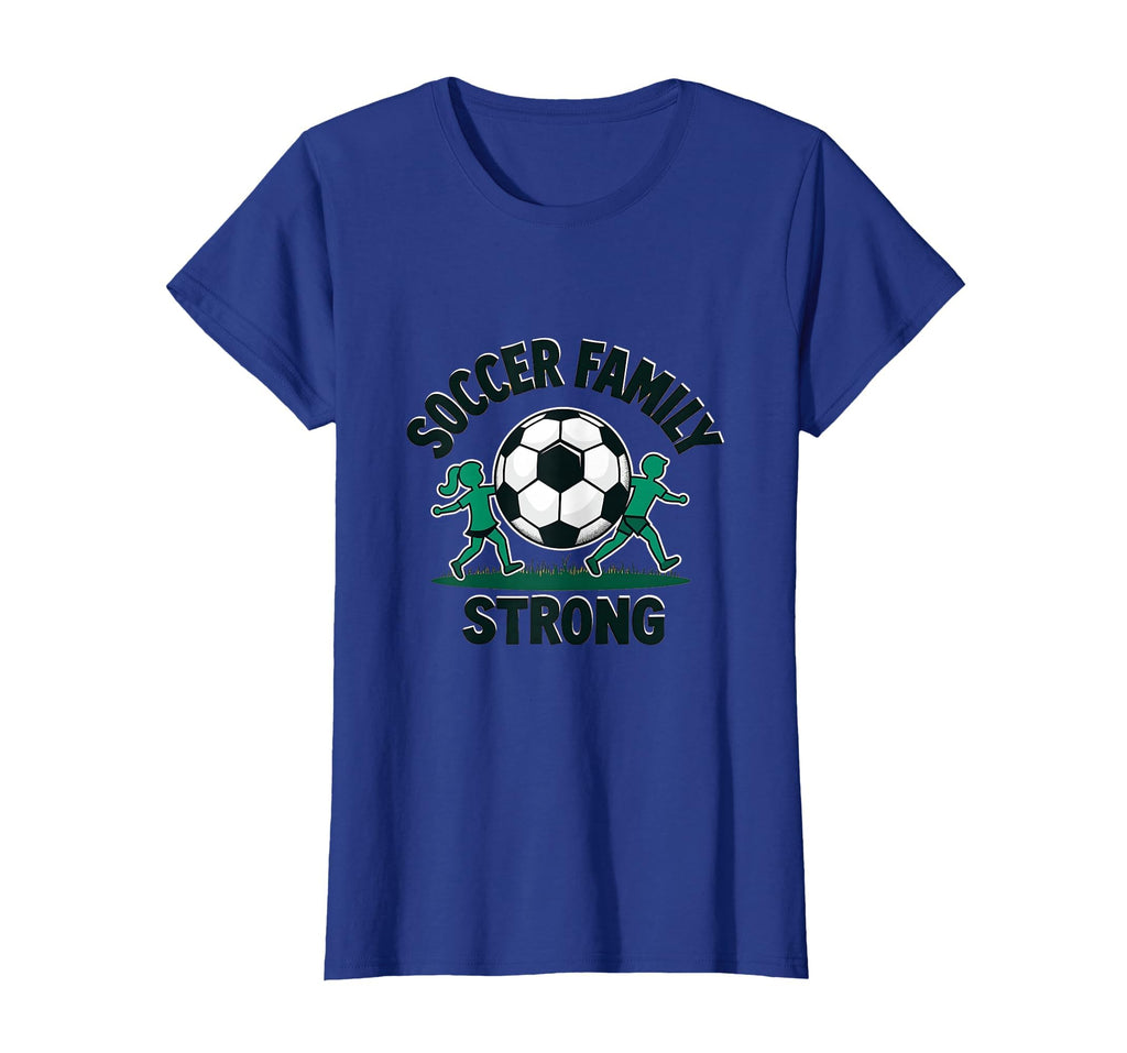 Soccer Family Strong Proud Soccer Fan T-Shirt - Minimalist Print Unisex