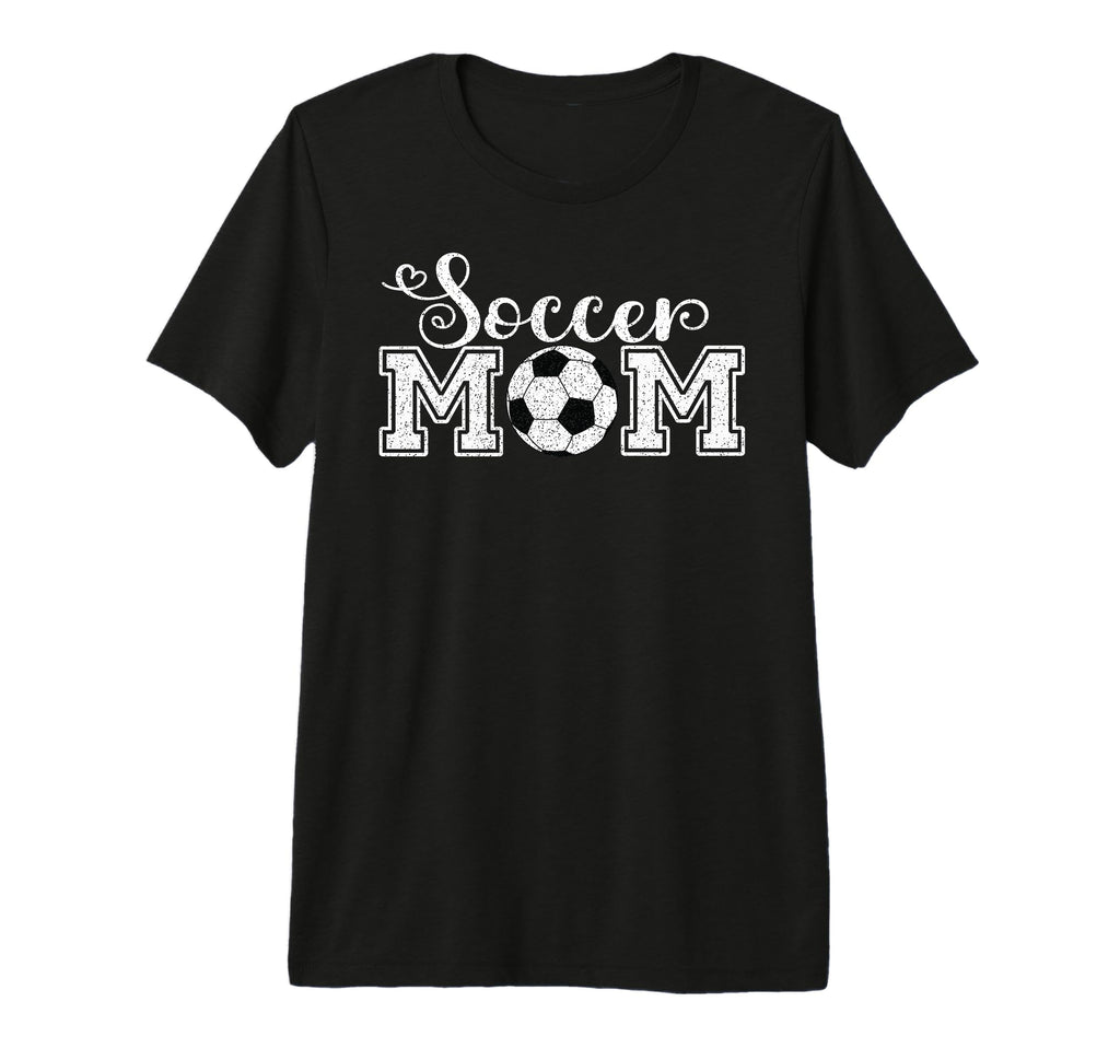 Soccer Mom Soccer Mama Checkered T-Shirt - Novelty Apparel Men Women