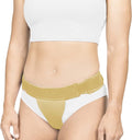 BraceAbility Pelvic Pro Support Belt - Patented, Original Prolapsed Uterus Brace for Women Treating Dropped Bladder, Uterine Prolapse, Vulvar Varicosities, Postpartum, Symphysis Pubis Dysfunction (L)