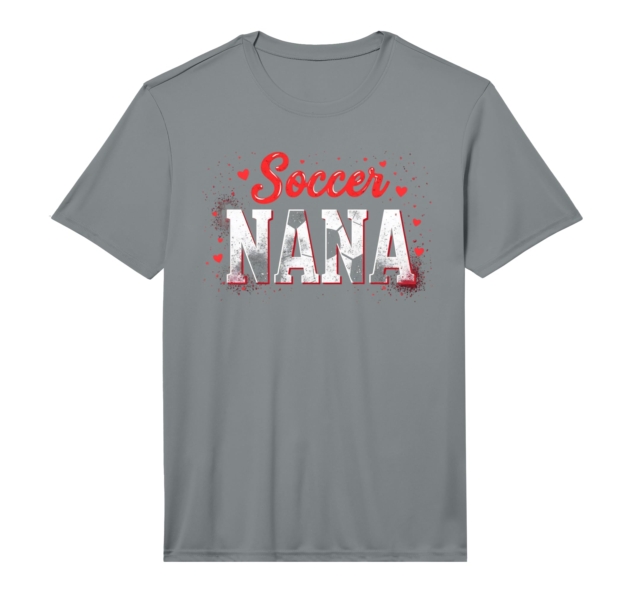 Proud Soccer Nana Funny Grandma Lover T-Shirt - Trendy Graphic Men Women