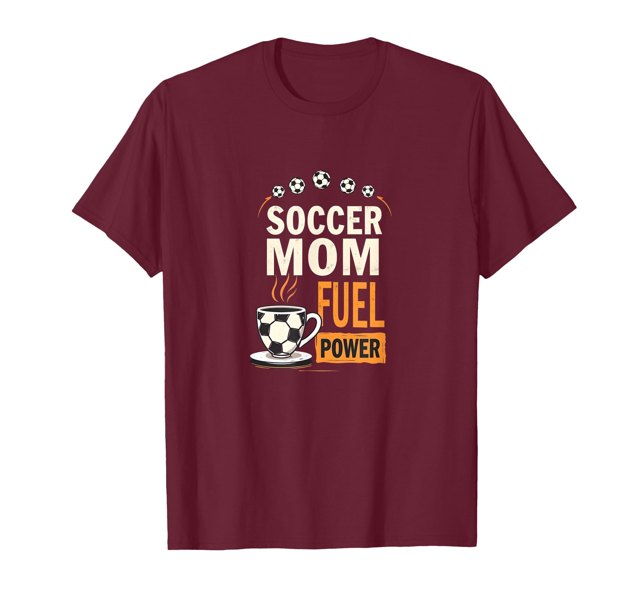 Soccer Mom Fuel Power Motivational T-Shirt - Aesthetic Graphic Men Women