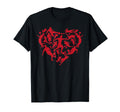 Soccer Player Heart Soccer Heart T-Shirt - Fun Novelty Design Unisex