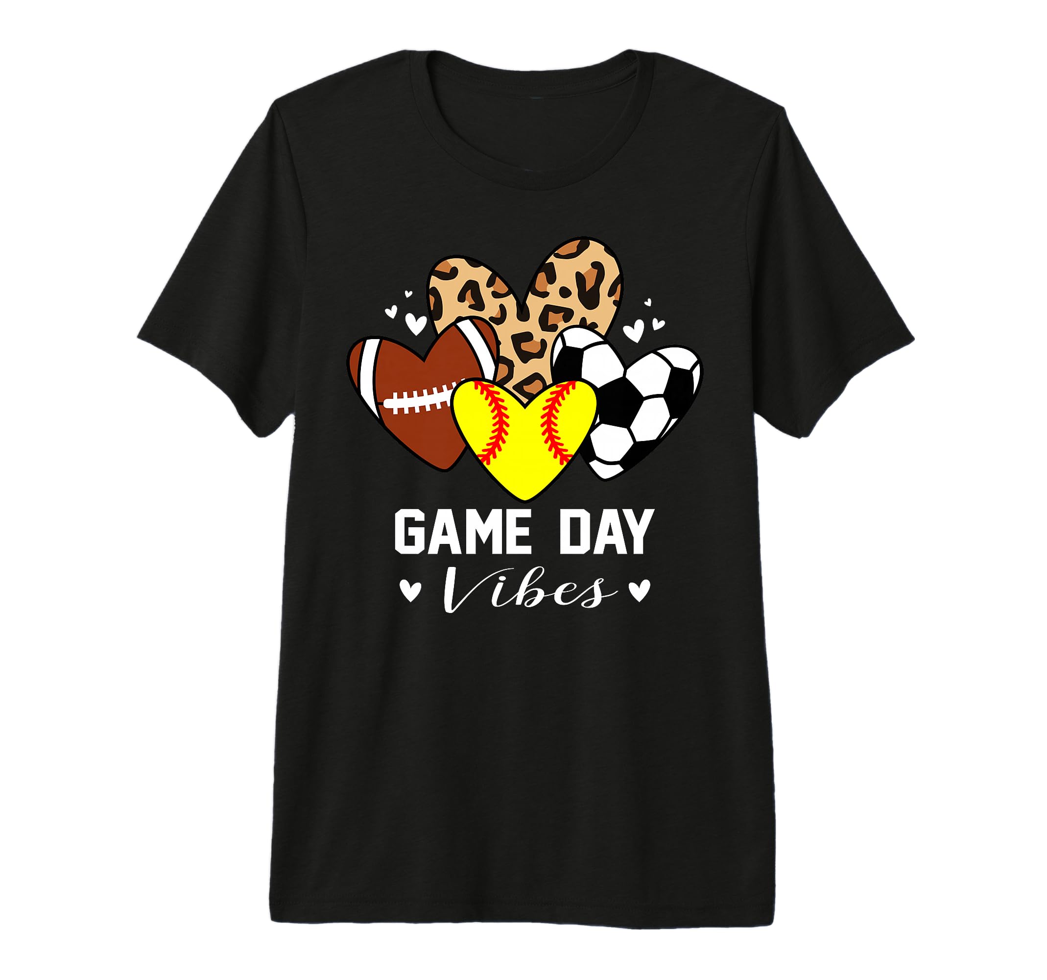 Game Day Vibes Funny Softball T-Shirt - Fun Novelty Design for Adults