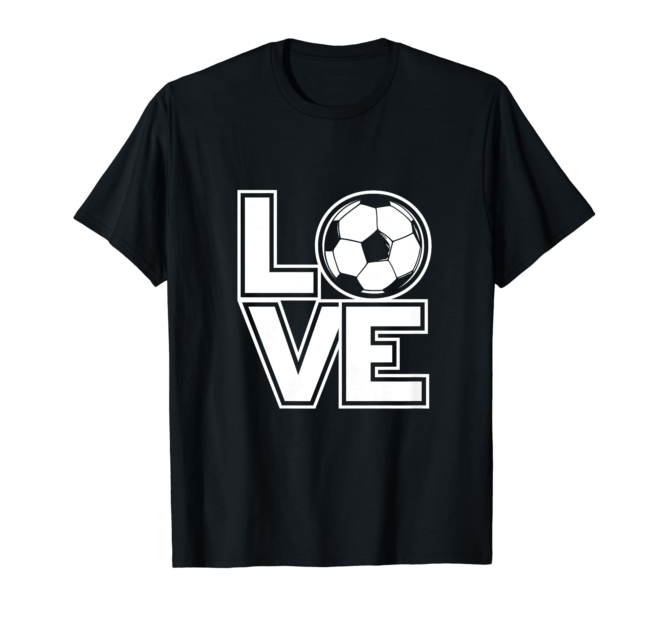 Soccer Love Funny Soccer Player T-Shirt - Graphic Print for Adults