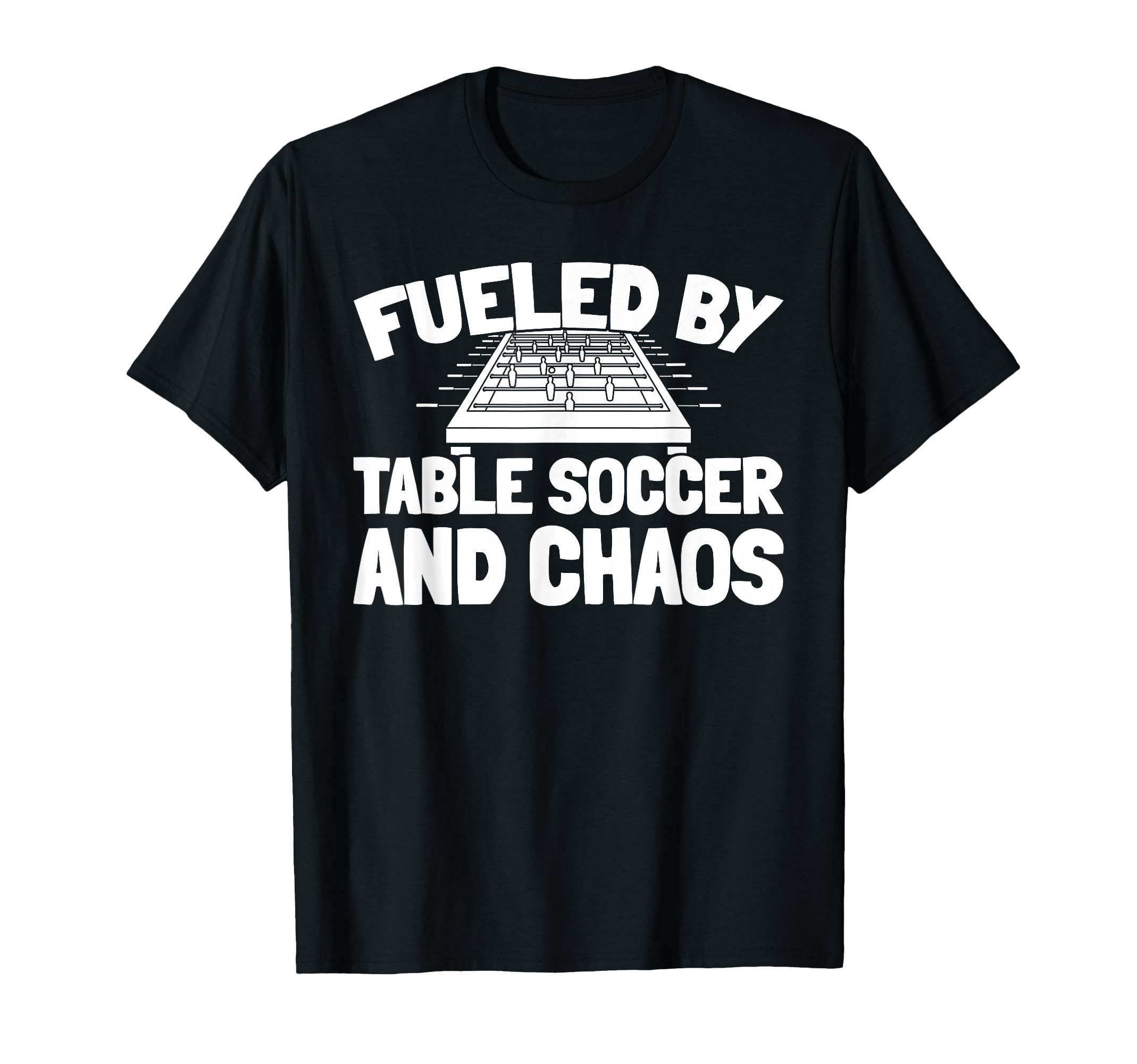 Foosball Kicker Table Soccer T-Shirt - Fun Novelty Design for Adults