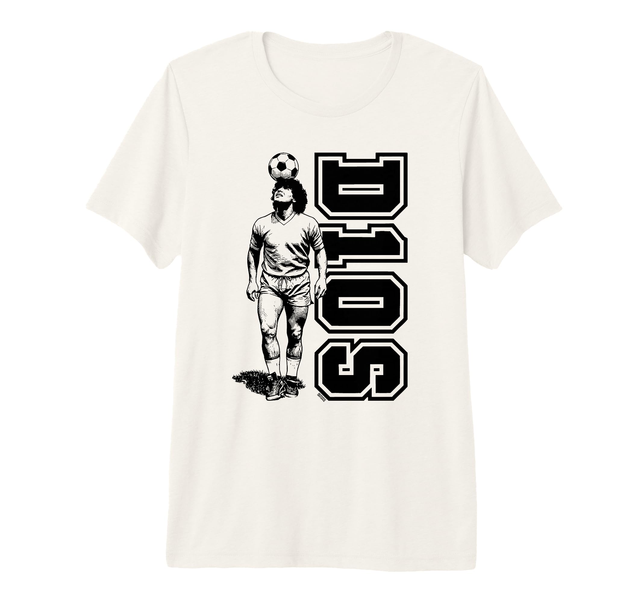 Diego Maradona Headball D10S Dios T-Shirt - Custom Art Print for Adults