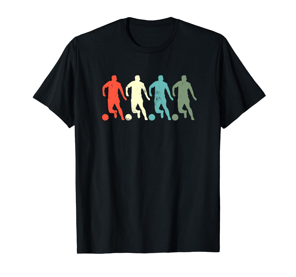 Colorful Soccer Game Day Soccer T-Shirt - Aesthetic Graphic Men Women