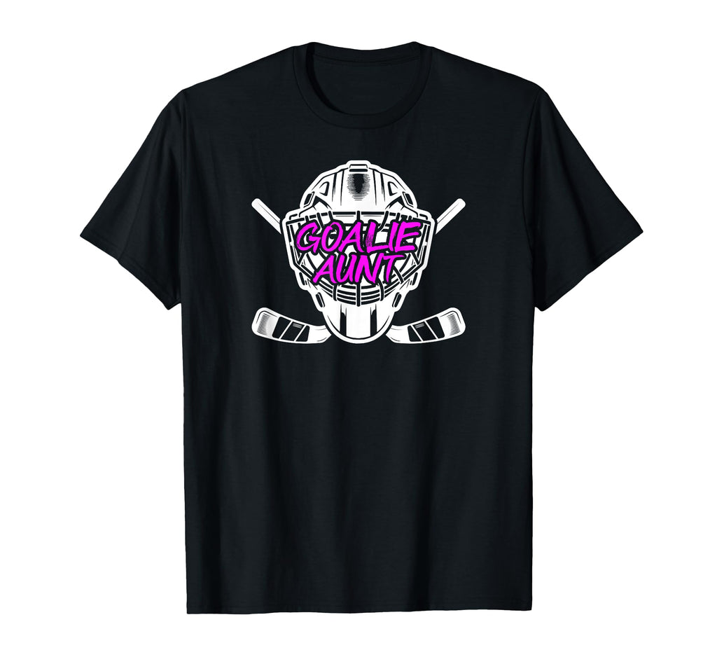 Ice Hockey Goalie Aunt Hockey Keeper T-Shirt - Aesthetic Graphic Men Women