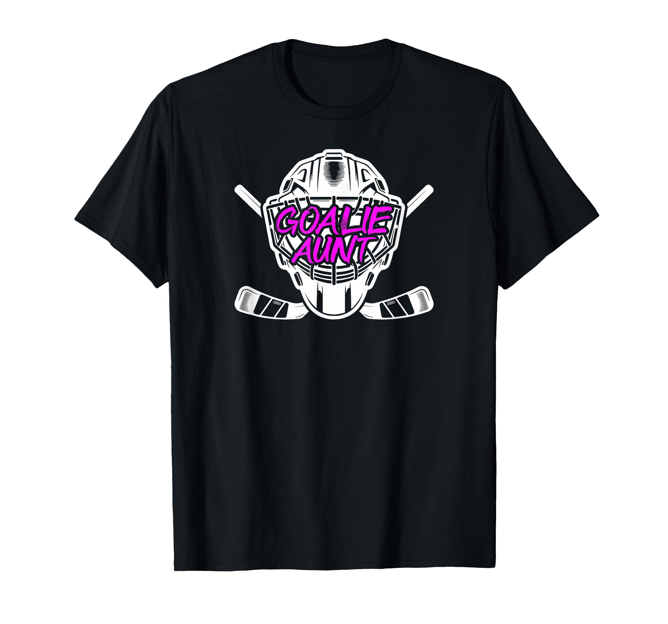 Ice Hockey Goalie Aunt Hockey Keeper T-Shirt - Aesthetic Graphic Men Women