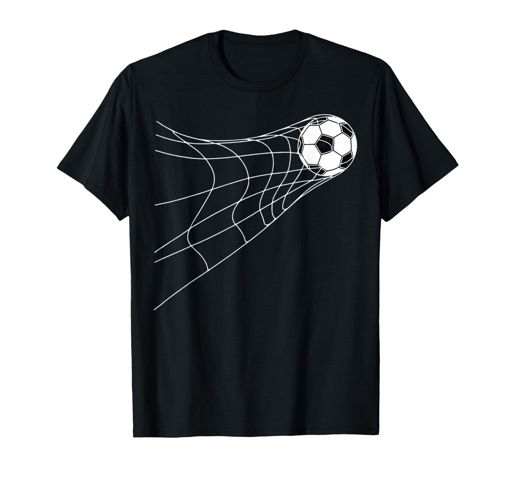 Summer Minimalist Soccer Net Football T-Shirt - Novelty Apparel for Adults