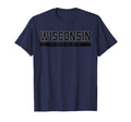 Wisconsin Soccer Tees Tanks Tops Sweatshirt - Graphic Print for Adults