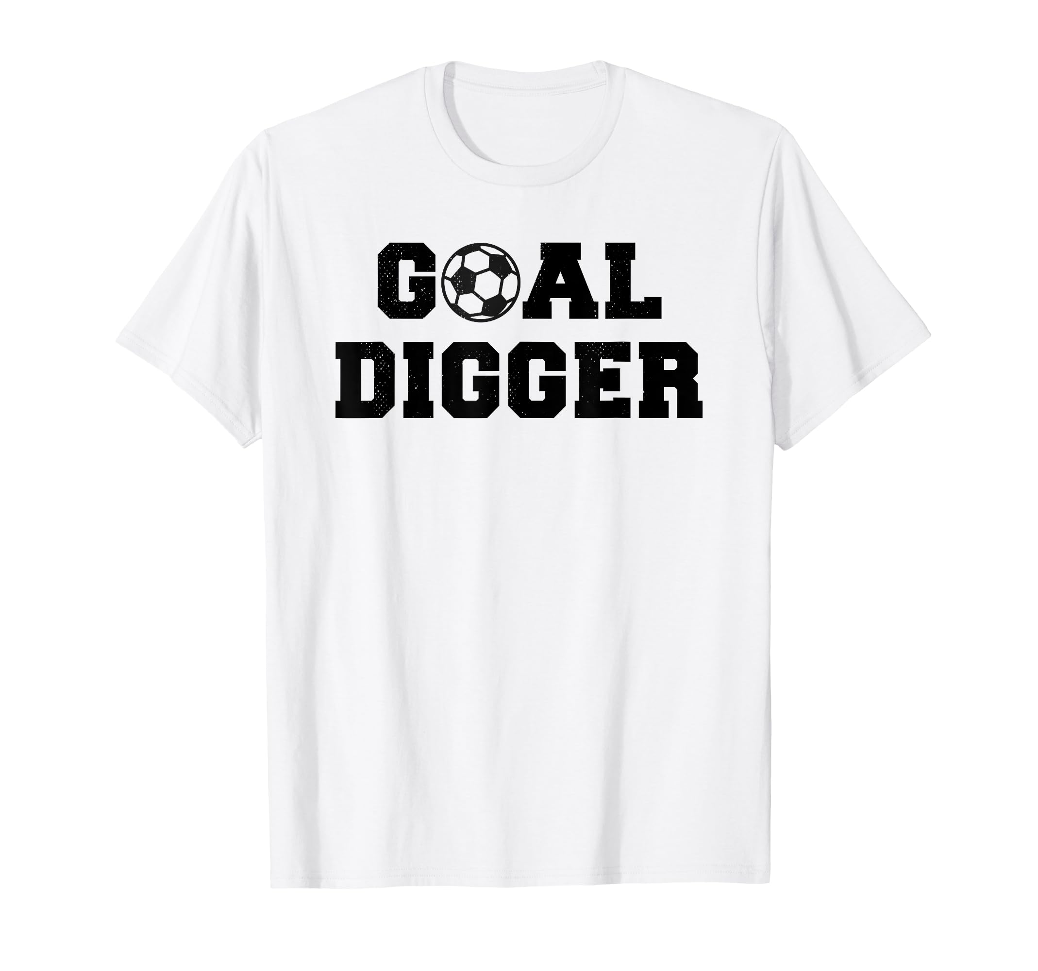 Goal Digger Soccer Jock T-Shirt - Fun Novelty Design for Adults