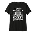Im Hockey Goalie Sister Ice Hockey T-Shirt - Casual Everyday Wear Unisex