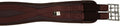 Horse Fare Products PVC Contoured English Girth with Double Elastic (Brown, 52")
