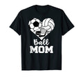 Ball Mom Funny Soccer Volleyball Hockey T-Shirt - Trendy Graphic Men Women