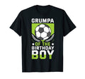 Grumpa Birthday Soccer Player Bday T-Shirt - Casual Everyday Wear Unisex