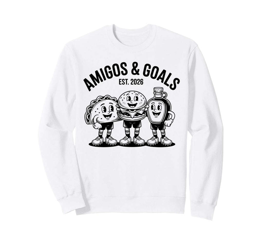 Funny 2026 Soccer Hosts Mexico Usa Sweatshirt - Streetwear Style Unisex