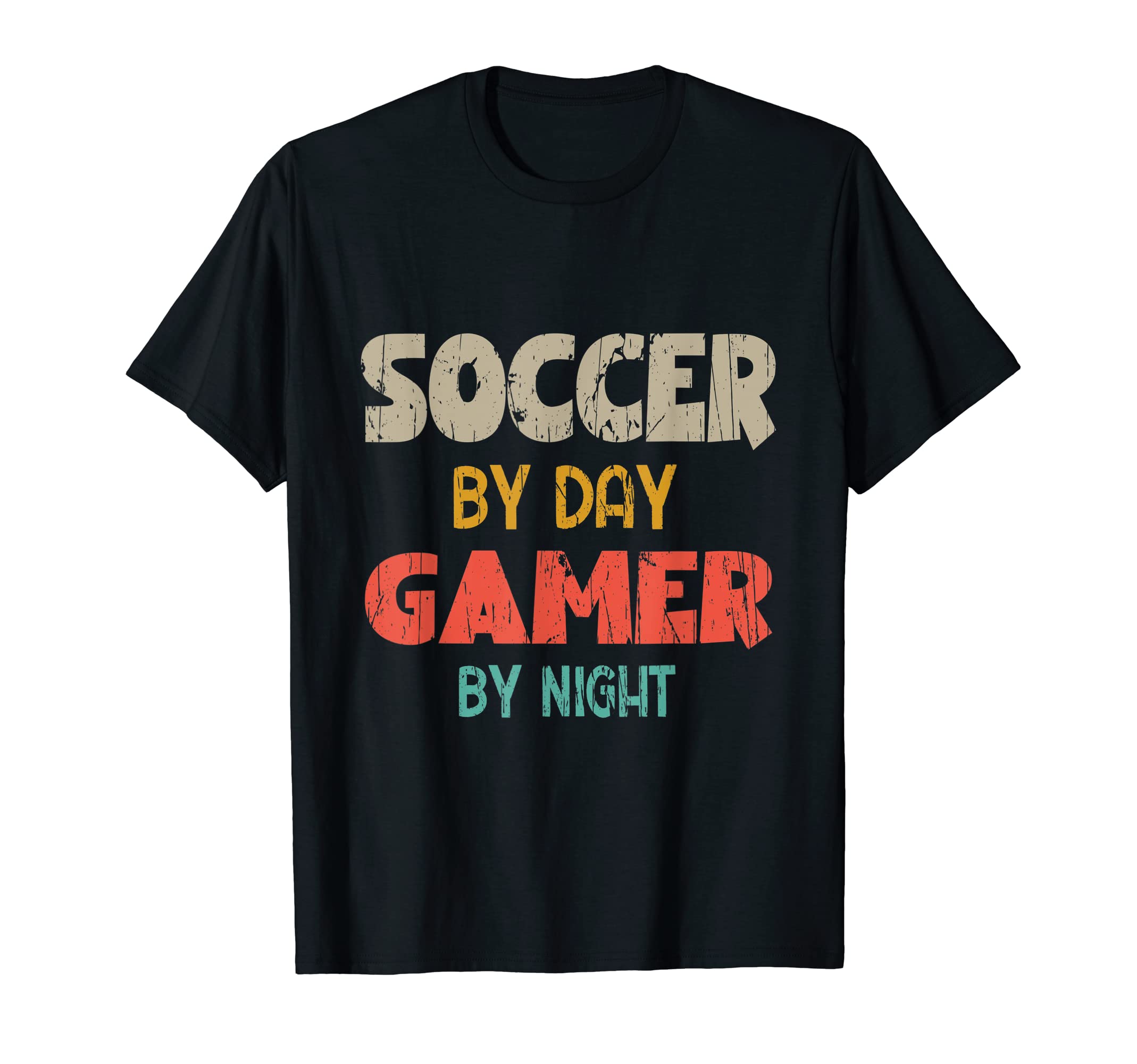 Funny Soccer Day Gamer Night Gamer T-Shirt - Minimalist Print Men Women