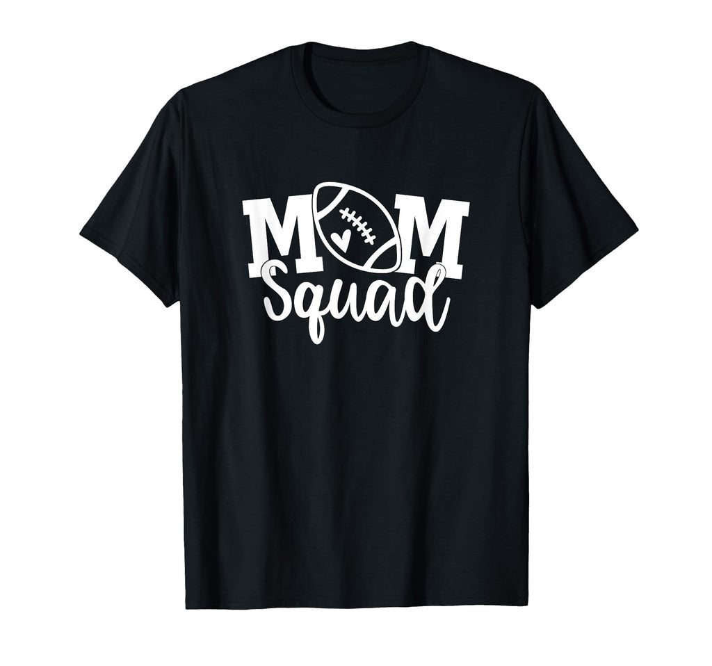 Football Mom Squad Senior Mom T-Shirt - Casual Everyday Wear for Adults