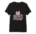 Soccer Mama Coquette Bow Sideline Soccer T-Shirt - Novelty Apparel Unisex
