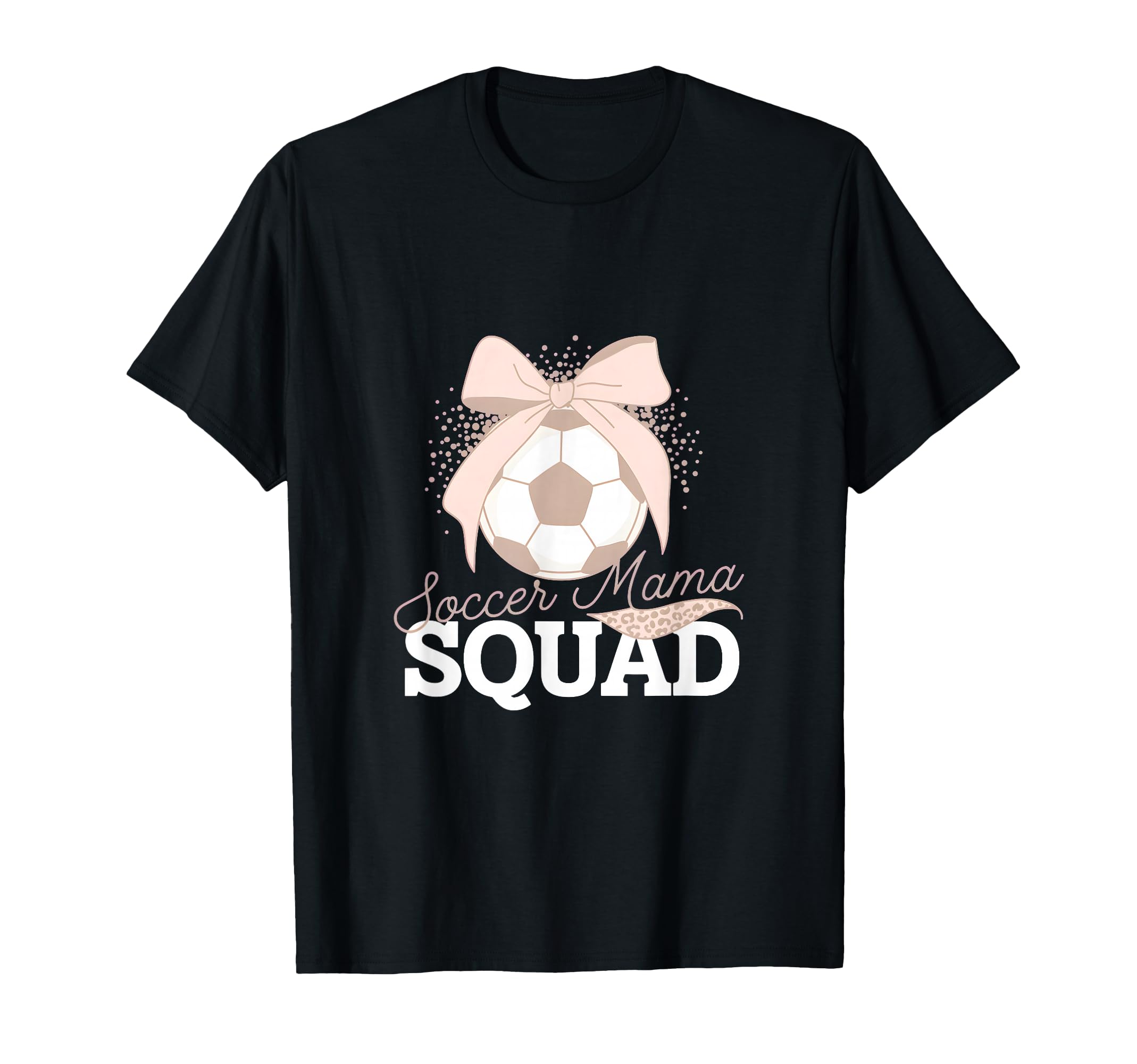 Soccer Mama Squad Coquette Sideline T-Shirt - Aesthetic Graphic for Adults
